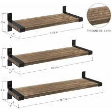 Wood Floating Shelves for Bathroom