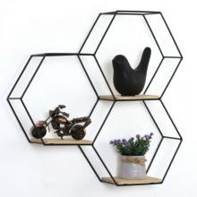 Hexagonal Floating Shelves