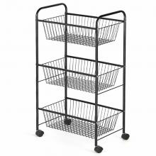 3-Tier Rolling Storage Utility Cart